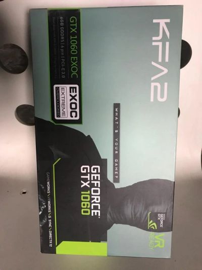 Лот: 10599424. Фото: 1. видеокарта GTX 1060 6G EXOC. Видеокарты