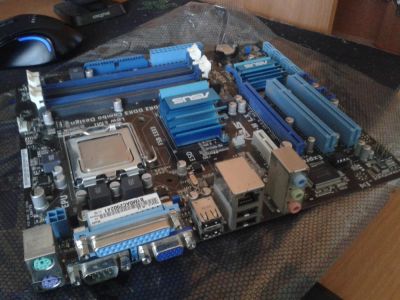 Лот: 5138719. Фото: 1. ASUS P5G41C-M LX. Материнские платы