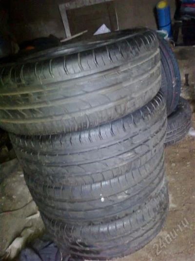 Лот: 1713500. Фото: 1. 195/55 r15 автошина Continental... Шины