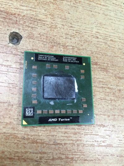 Лот: 9535967. Фото: 1. Процессор AMD Turion 64 X2 Mobile... Процессоры