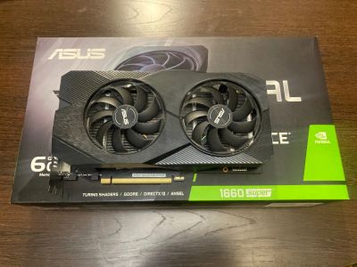 Лот: 21064029. Фото: 1. Видеокарта Asus Dual GTX 1660... Видеокарты