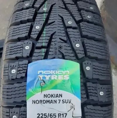 Лот: 19456217. Фото: 1. шины 225/65 R17 Nokian Nordman... Шины