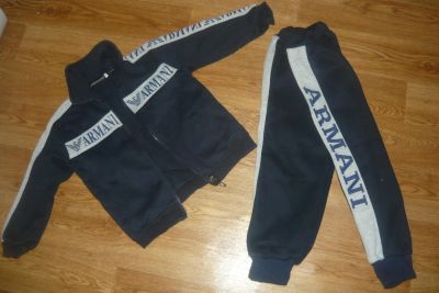 Лот: 11289265. Фото: 1. теплый спортивный костюм armani... Костюмы, пиджаки, комбинезоны