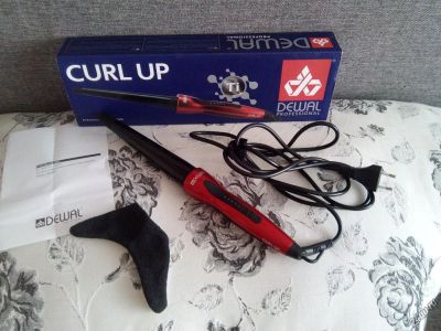 Лот: 5904378. Фото: 1. Конусная плойка новая Dewal Curl... Укладка и стрижка волос, бритьё, эпиляция
