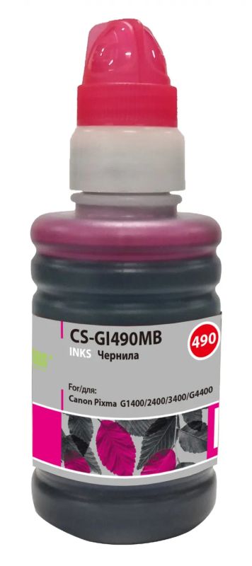 Лот: 24949419. Фото: 1. Чернила Cactus CS-GI490MB для... Картриджи, расходные материалы