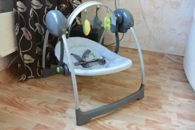 Лот: 4824477. Фото: 1. Качели Happy Baby. Ходунки, прыгунки, качели