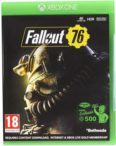 Лот: 17061940. Фото: 1. Диск Fallout 76 (для Xbox one). Игры для консолей