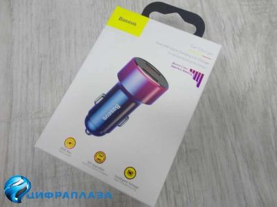 Лот: 15020913. Фото: 1. Автомобильное ЗУ Baseus CCMLC20C-09... Зарядные устройства, блоки питания, адаптеры сетевые для смартфонов