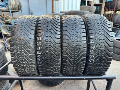 Лот: 25776465. Фото: 1. (4шт.) 215-65-16 Goodyear UltraGrip... Шины