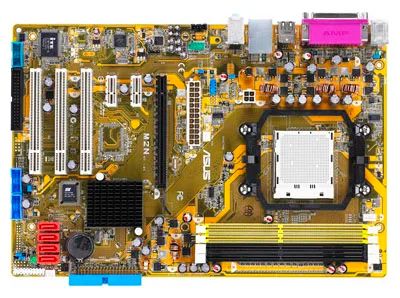 Лот: 6076509. Фото: 1. ASUS M2N с процессором. Материнские платы