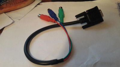 Лот: 3512955. Фото: 1. Кабель VGA - Component (компонентный... Шлейфы, кабели, переходники