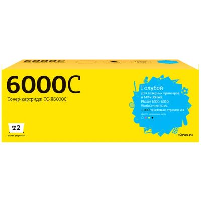 Лот: 24469467. Фото: 1. Тонер-картридж T2 TC-X6000C/Xerox... Картриджи, расходные материалы