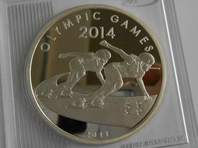 Лот: 6927592. Фото: 1. Корея 1000 вон 2011. Олимпиада... Сувенирные банкноты, монеты