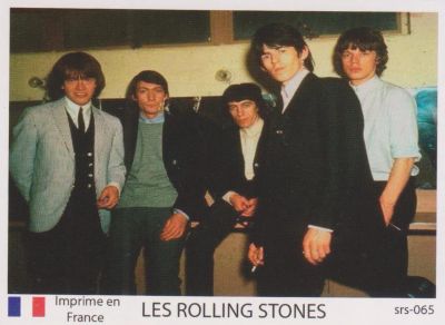 Лот: 10614612. Фото: 1. Rolling Stones коллекционная карточка... Наклейки, фантики, вкладыши