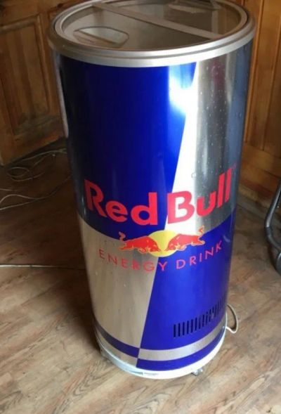 Лот: 19503879. Фото: 1. Холодильник Red Bull. Холодильники, морозильные камеры
