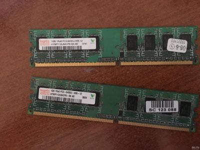 Лот: 13747866. Фото: 1. ddr2 2Gb hynix pc2-6400u-555-12. Оперативная память