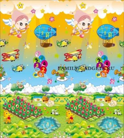 Лот: 5056484. Фото: 1. Развивающий детский коврик Babypol. Развивающие коврики