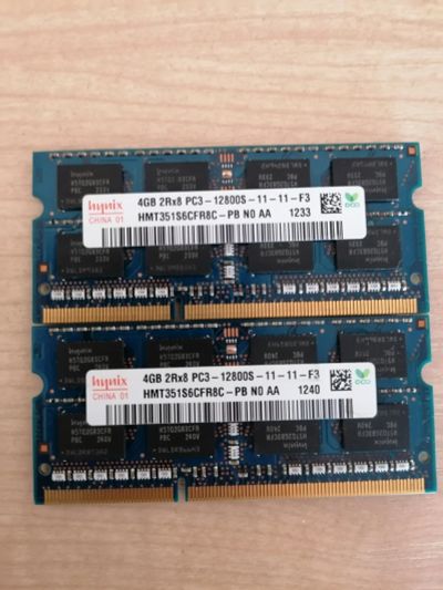Лот: 16394642. Фото: 1. Hynix 8 GB (2x4 GB) PC3-12800... Оперативная память
