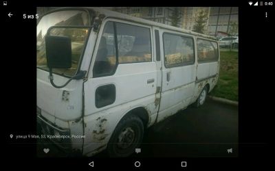 Лот: 9667452. Фото: 1. Nissan caravan homy (urvan) на... Авто в разбор