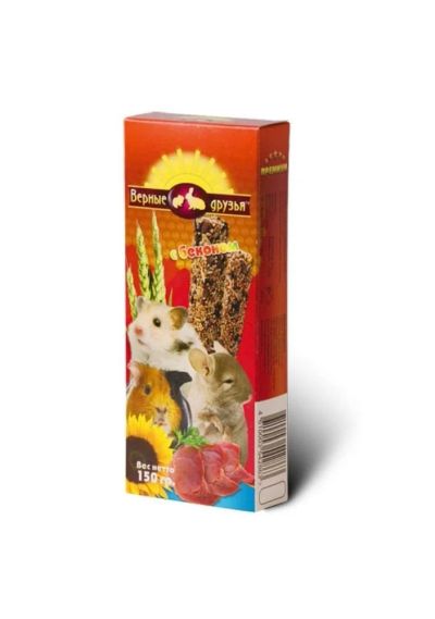 Лот: 5854878. Фото: 1. Лакомство Верные друзья для грызунов... Корма