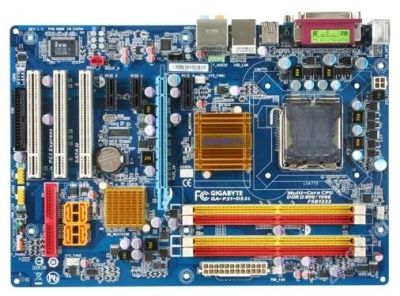 Лот: 1988515. Фото: 1. GIGABYTE GA-P31-DS3L. Материнские платы