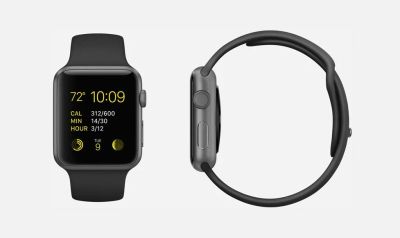 Лот: 5446241. Фото: 1. apple watch sport 42 mm space... Оригинальные наручные часы