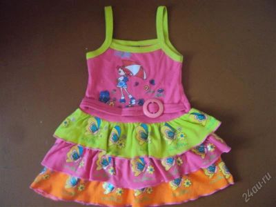 Лот: 1468352. Фото: 1. сарафан на девочку от 1-2лет. Платья, сарафаны