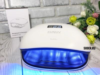 Лот: 11865207. Фото: 1. Лампа для маникюра SUNUV SUN4. Инструменты, аксессуары