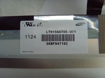 Лот: 3769765. Фото: 1. Битая матрица от ноутбука LTN156AT05-U09. Матрицы для дисплея