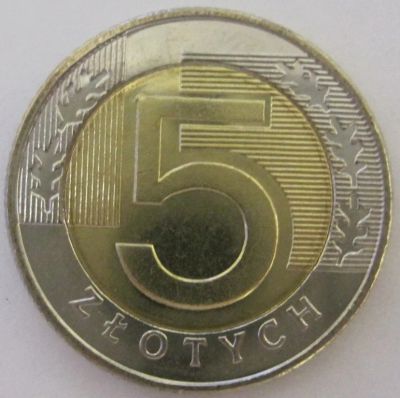 Лот: 4440868. Фото: 1. 5 злотых 2009, в обороте не была. Европа
