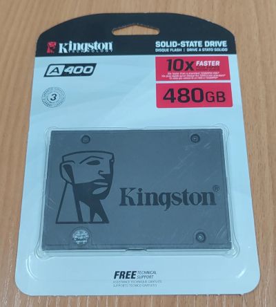 Лот: 20669848. Фото: 1. SSD накопитель Kingston A400 480ГБ. SSD-накопители