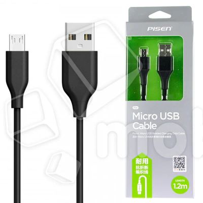 Лот: 18914036. Фото: 1. Кабель USB - MicroUSB Pisen MU18... Дата-кабели, переходники