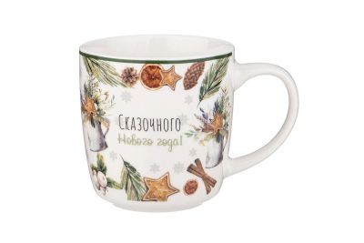 Лот: 24655997. Фото: 1. Кружка Lefard Winter Story. Кружки, стаканы, бокалы