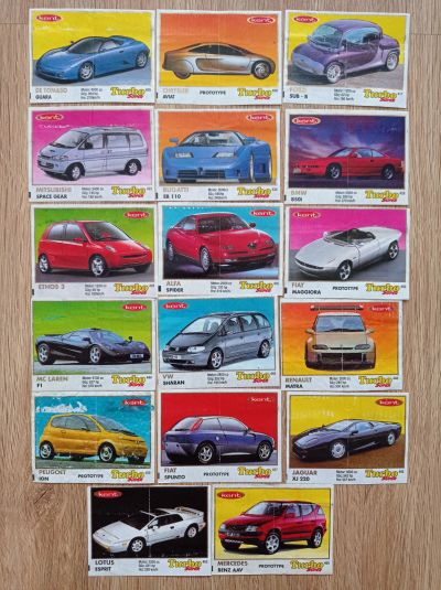 Лот: 19896990. Фото: 1. вкладыши Turbo Super. Наклейки, карточки, вкладыши