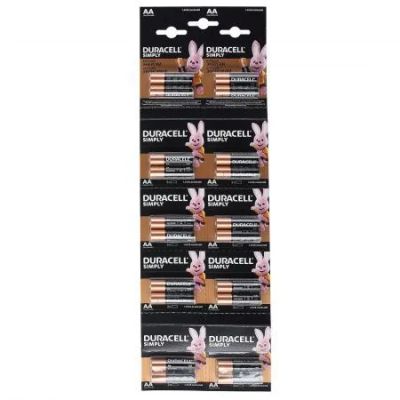Лот: 22146681. Фото: 1. Элем.пит DURACELL BASIC LR06 AA... Батарейки, аккумуляторы, элементы питания