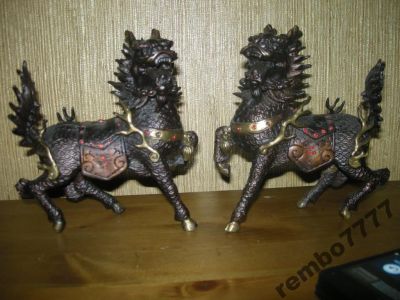 Лот: 5822324. Фото: 1. дракон.бронза.14см.камбоджа.целинь. Скульптуры