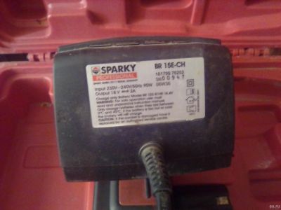 Лот: 12707448. Фото: 1. Шуроповёрт sparky нерабочий. Электроинструмент