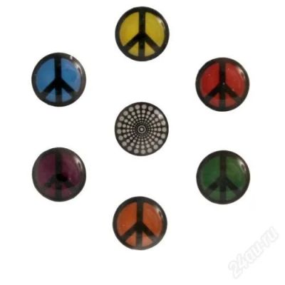 Лот: 2812802. Фото: 1. MiButton Apple Peace стикеры на... Другое (смартфоны, связь, навигация)