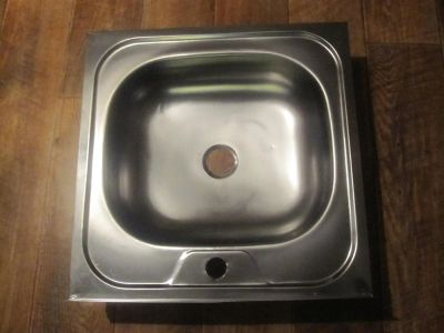 Лот: 7302389. Фото: 1. раковина из нержавейки с ревизией... Мойки кухонные