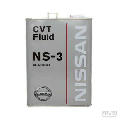 Лот: 12496150. Фото: 1. Nissan CVT Fluid NS-3, 4л. Масла, жидкости