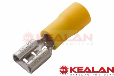 Лот: 8552552. Фото: 1. TEC РПИ-М 6.0-7-0.8 разъем плоский... Кабельные наконечники, клеммы, соединители