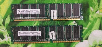 Лот: 18367764. Фото: 1. Оперативная память 256 mb samsung. Оперативная память