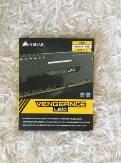 Лот: 16357283. Фото: 1. Сorsair vengeance led ddr4 16gb... Оперативная память