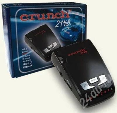 Лот: 245617. Фото: 1. Радар-детектор Crunch 214B. Другое (оснащение, оборудование, аксессуары)