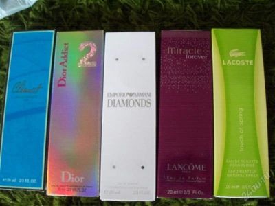 Лот: 1870066. Фото: 1. Духи цена за 5шт. Женская парфюмерия