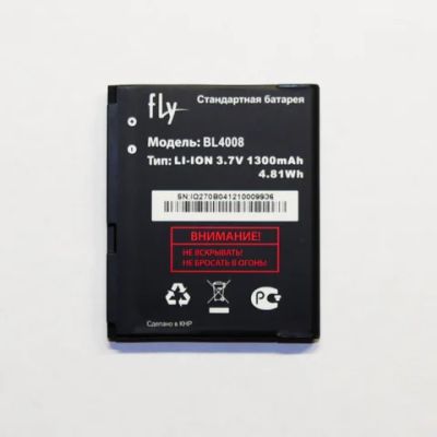 Лот: 7831253. Фото: 1. Аккумуляторная батарея для Fly... Аккумуляторы