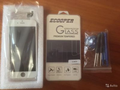 Лот: 15645590. Фото: 1. Модуль iphone 6s отвёртки стекло. Дисплеи, дисплейные модули, тачскрины