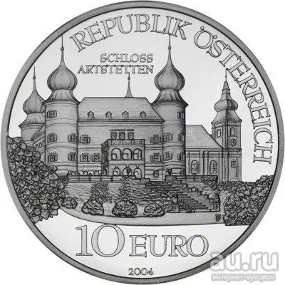 Лот: 14012011. Фото: 1. 10 евро Австрия 2004 - Замок Артштеттен... Германия и Австрия