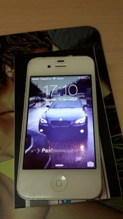Лот: 4491027. Фото: 1. iphone 4. на 8г. Смартфоны