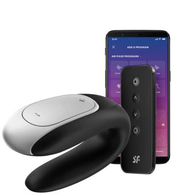 Лот: 22058384. Фото: 1. Парный вибратор Satisfyer Double... Игрушки